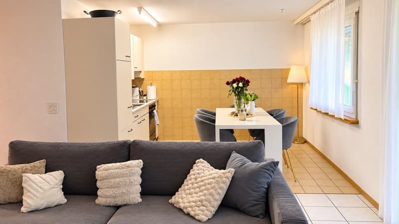 Nicht nur perfekt für Pendler! Attraktive 2.5 Zimmer EG Wohnung mit grosszügiger Terrasse in Zuchwil (4)