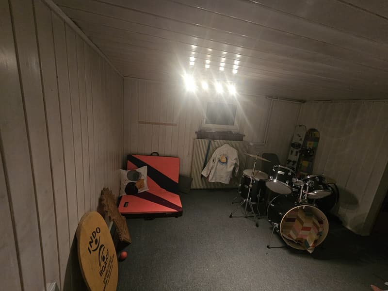 Bright two-room space in a big house with garden, fireplace for a couple or someone who loves space (9)