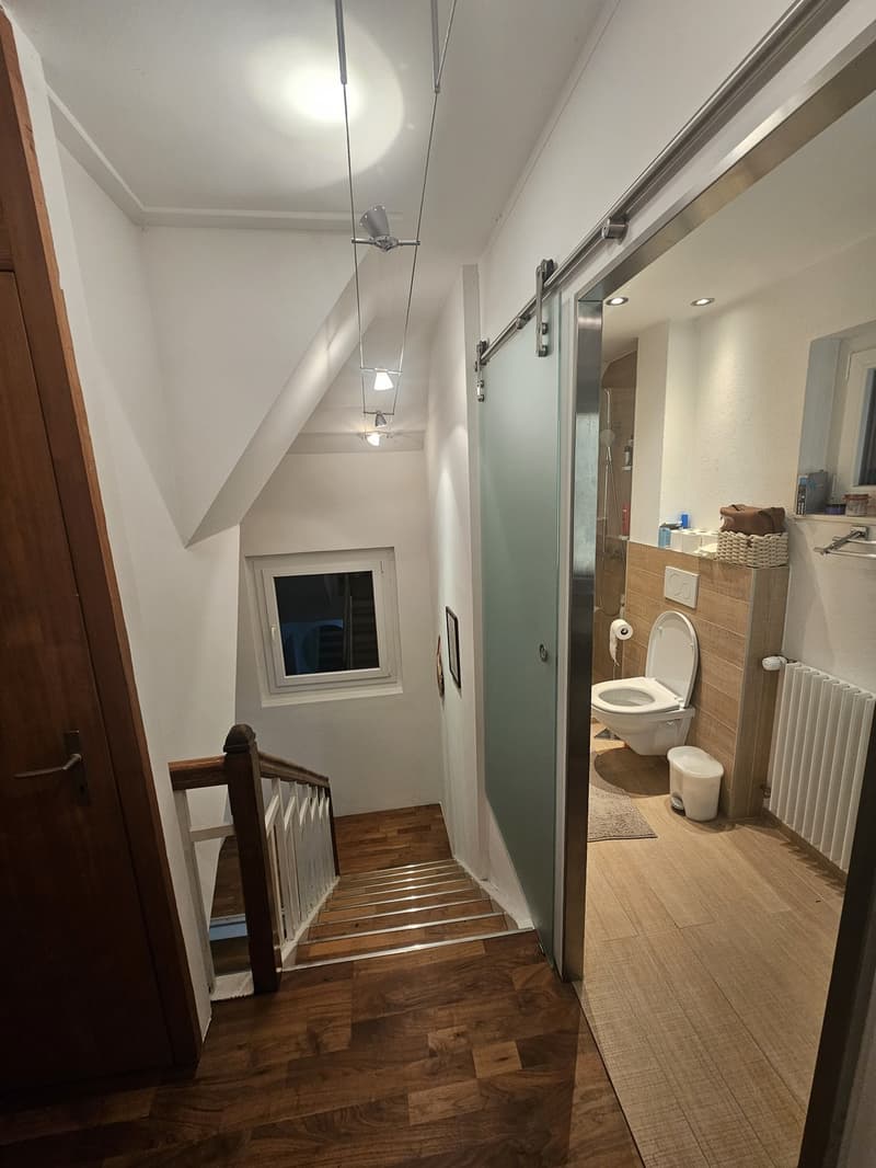 Bright two-room space in a big house with garden, fireplace for a couple or someone who loves space (6)