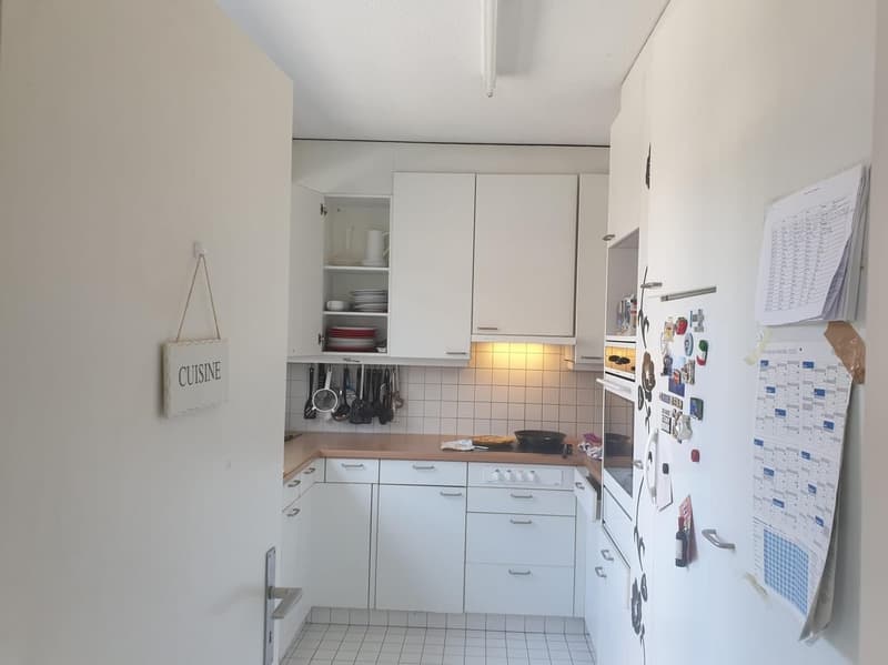 Room in 5.5 flat / Wollishofen (Kreis 2) / 1300 CHF / December 1st (or earlier in the guest room) / short or long term contract (9)