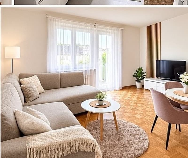 Attraktive 1- Zimmerwohnung in Stetten/AG (1)