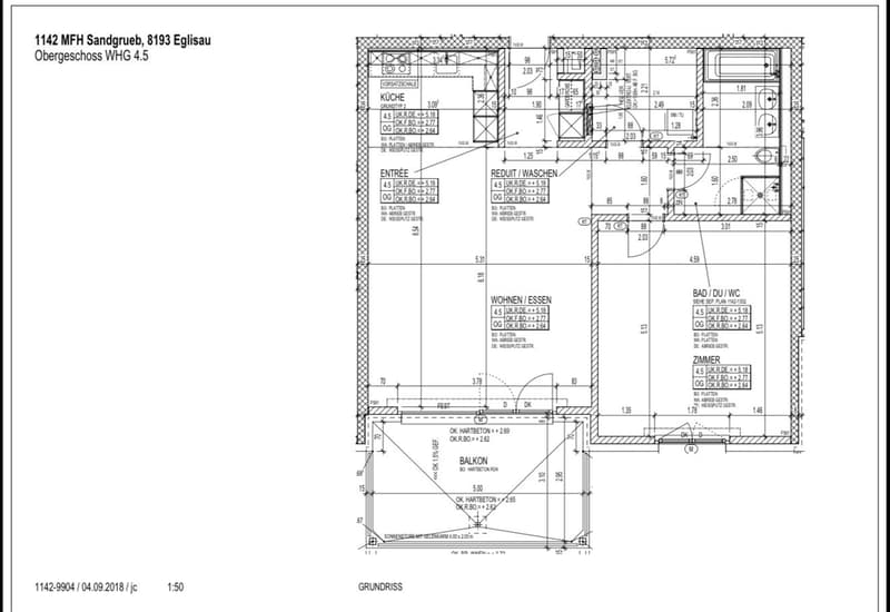 Helle 2.5-Zimmer-Wohnung mit grossem Balkon in Eglisau frei ab 1. Dezember! (5)