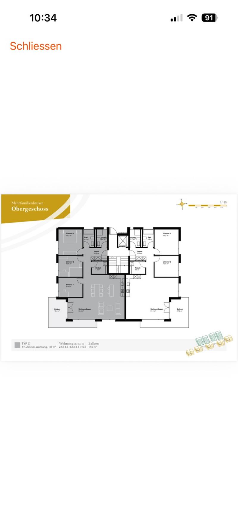 4.5 Zimmer Wohnung mit wunderschöner See- und Bergsicht (5)