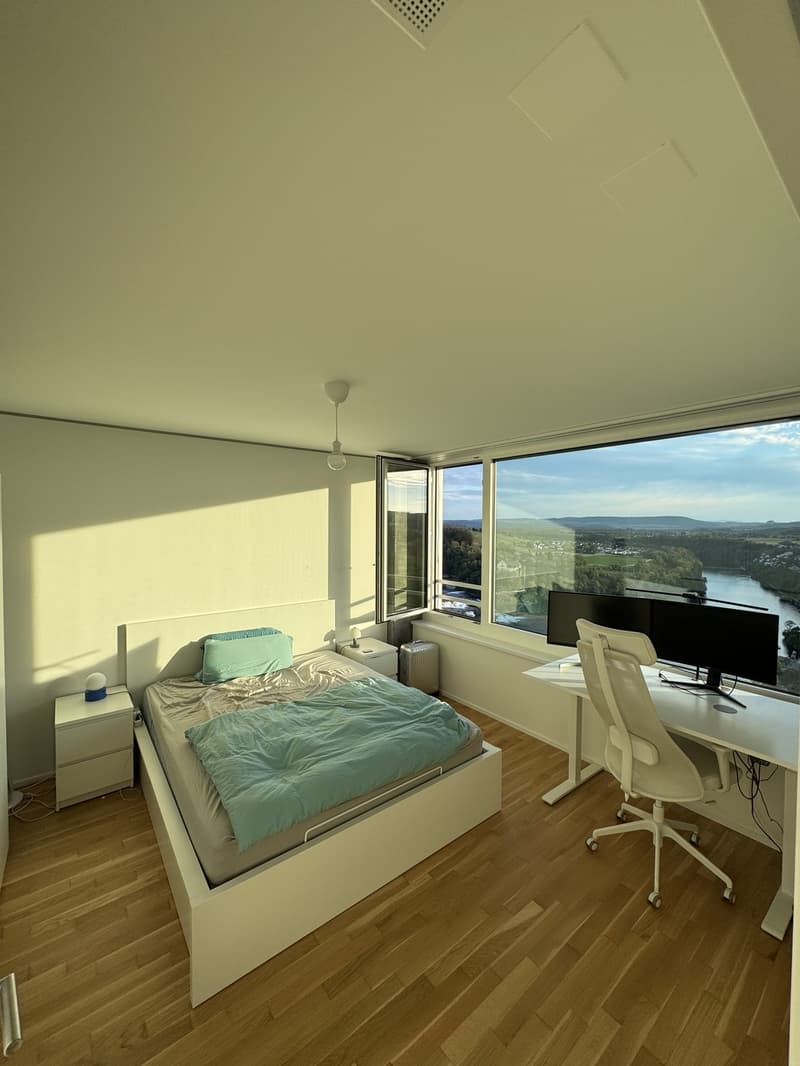 Traumhafte 2.5-Zimmer-Wohnung im 11. Stock mit direktem Rheinfallblick (7)
