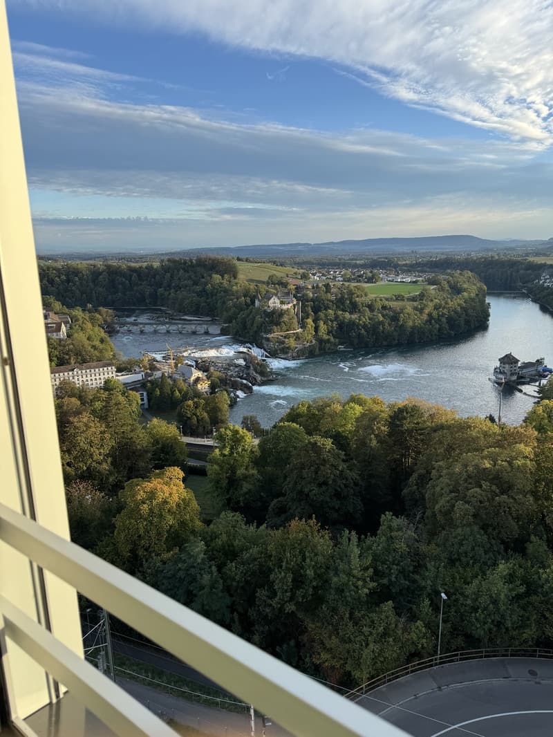 Traumhafte 2.5-Zimmer-Wohnung im 11. Stock mit direktem Rheinfallblick (9)