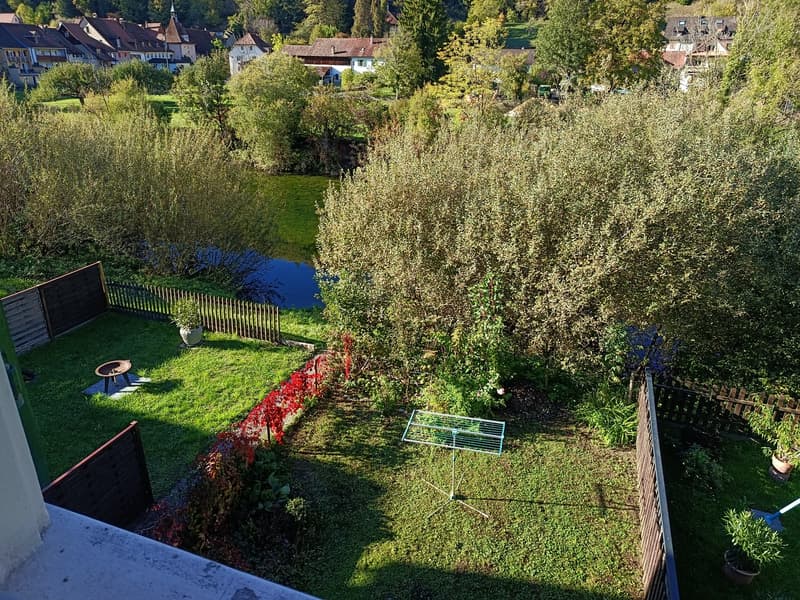 Charmant appartement de 3,5 pièces à St-Ursanne à la cité ouvrière. Reprise de bail dès que possible (4)