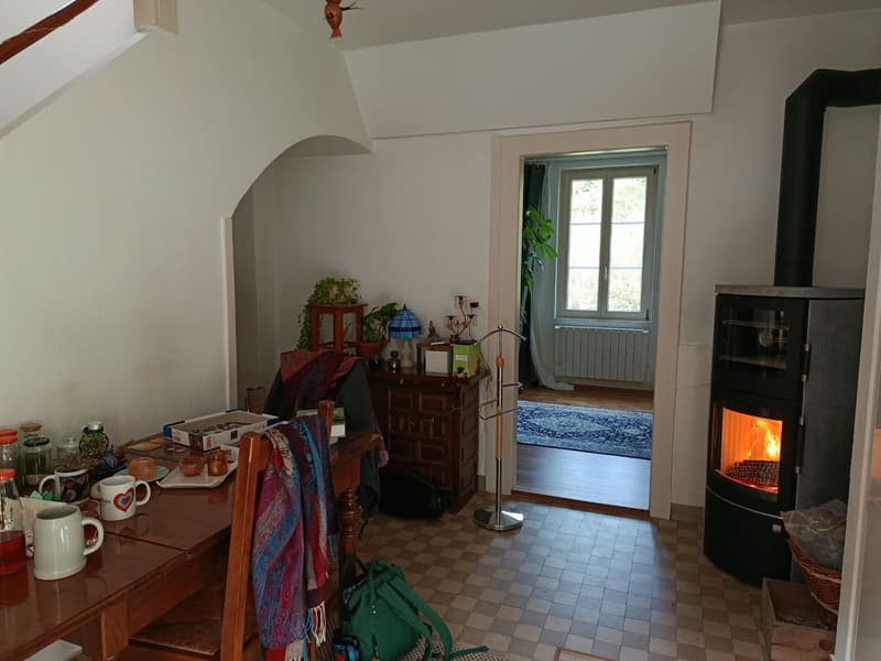Charmant appartement de 3,5 pièces à St-Ursanne à la cité ouvrière. Reprise de bail dès que possible (8)