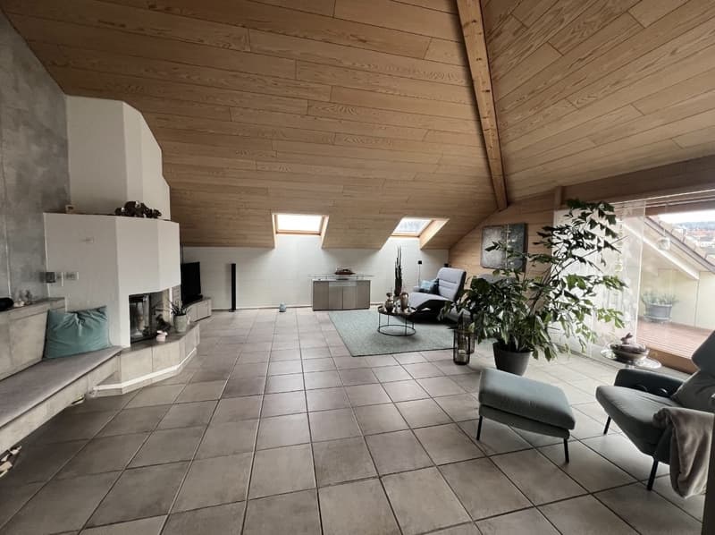 NACHMIETER GESUCHT Reinach AG - 6.5 Zi, 200m2, 4. OG, Terrasse mit Aussicht + Balkon > Per 1.12.2026 (1)
