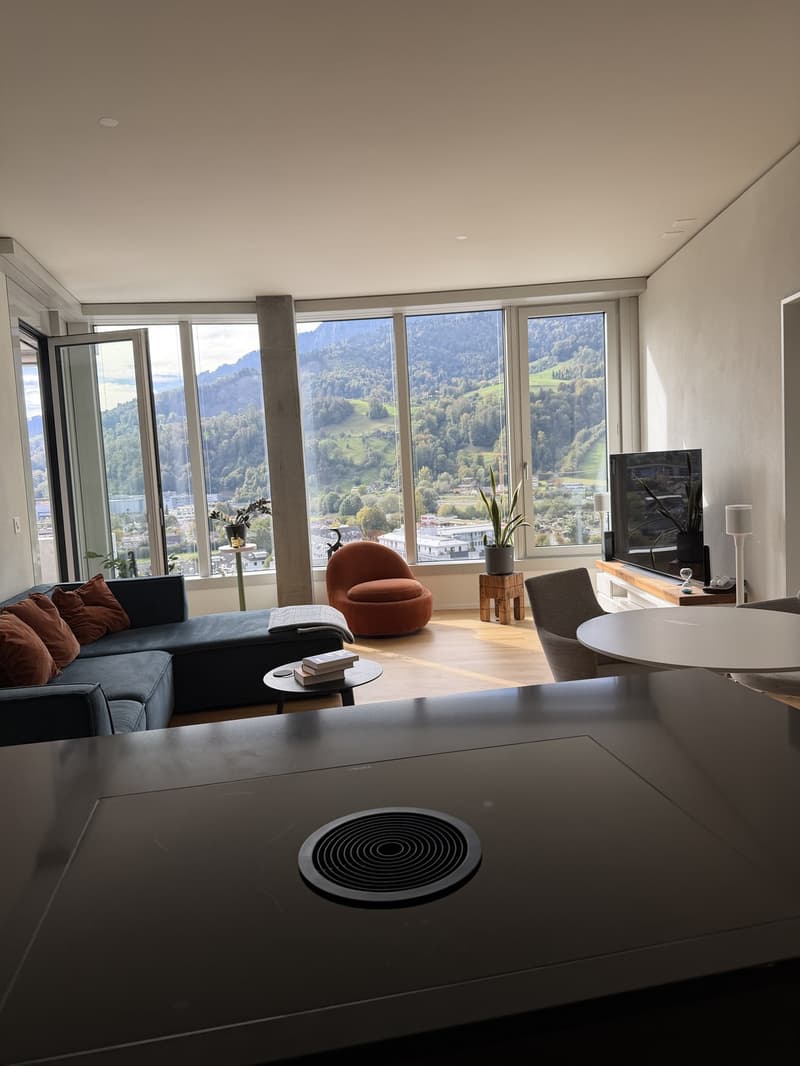 3.5 Zi Wohnung Pilat-huus Kriens (14. OG) (1)