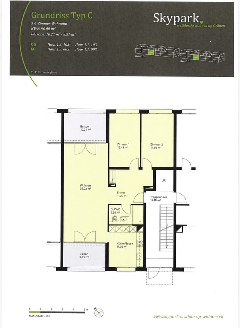 3,5-Zimmer-Wohnung mit Balkon und Terrasse in Allschwil Nachmieter gesucht (9)
