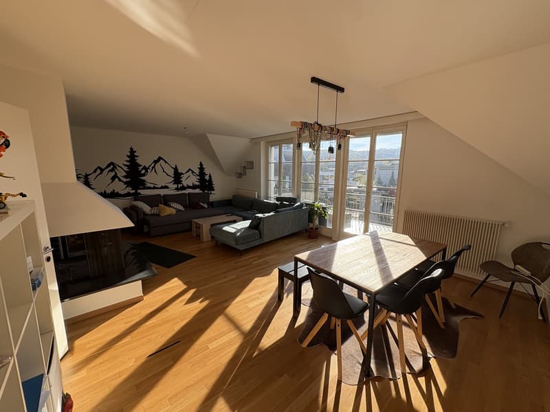 Unbefristetes WG Zimmer in 4er WG mit grossem Wohnzimmer und tollem Balkon (3)