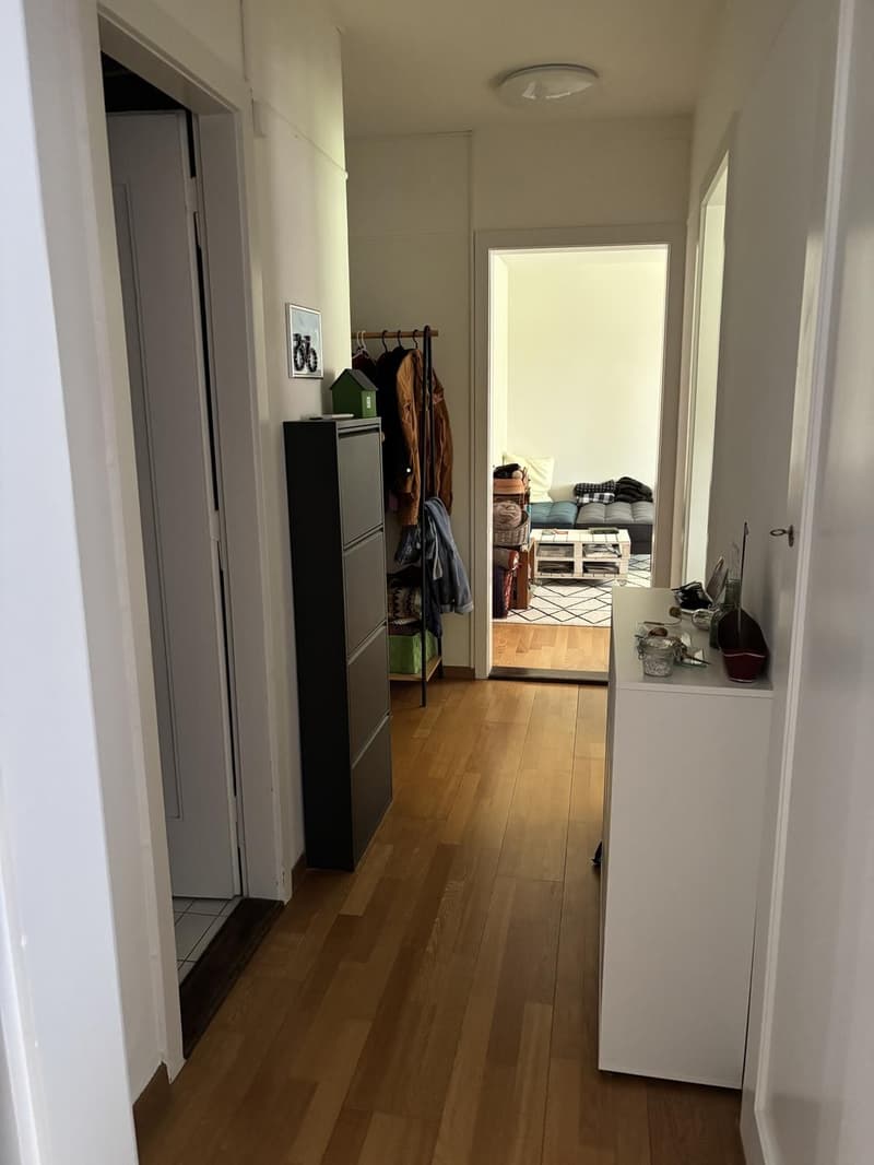 Gemütliche, zentrale 2-Zimmer-Wohnung mit Blick ins Grüne (8)
