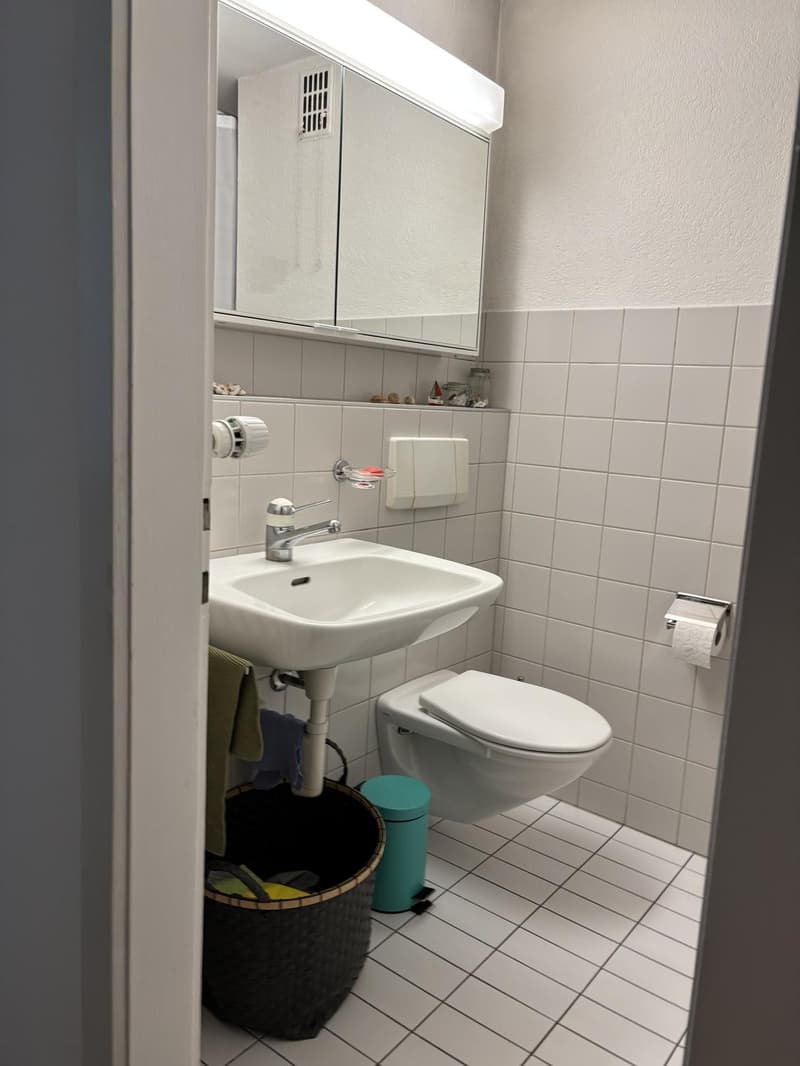 Gemütliche, zentrale 2-Zimmer-Wohnung mit Blick ins Grüne (9)