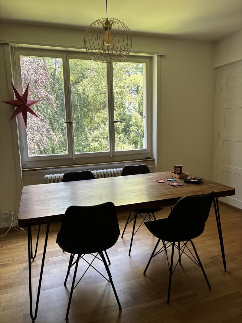 Gemütliche, zentrale 2-Zimmer-Wohnung mit Blick ins Grüne (1)