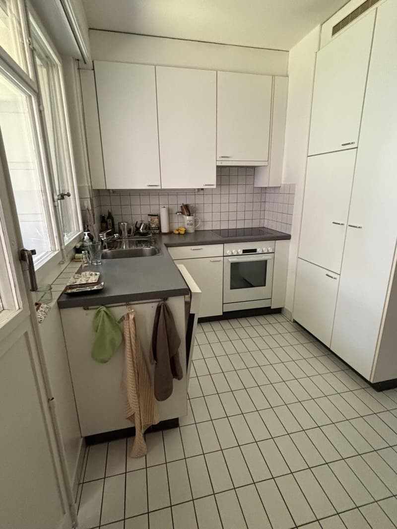 Gemütliche, zentrale 2-Zimmer-Wohnung mit Blick ins Grüne (7)