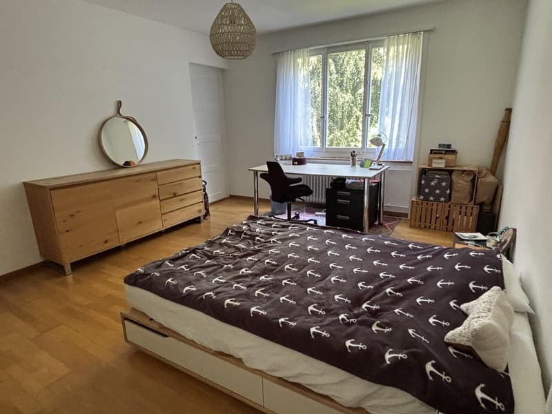 Gemütliche, zentrale 2-Zimmer-Wohnung mit Blick ins Grüne (4)
