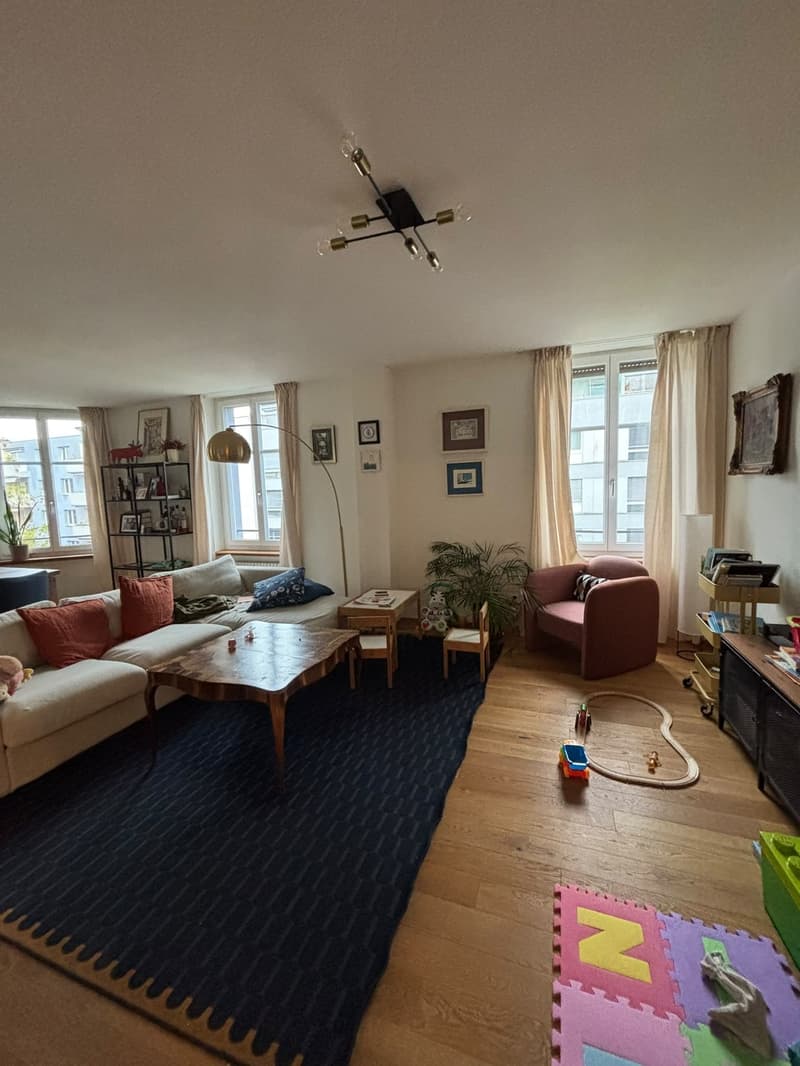 Familienzuhause mitten im Gundeli: 4.5 Zimmer, 125 m², frisch renoviert (7)
