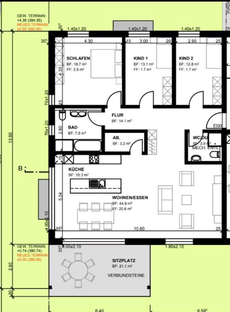Nachmieter gesucht Grosszügige 4.5-Zimmer-Wohnung mit grosser Terrasse in Gansingen (3)
