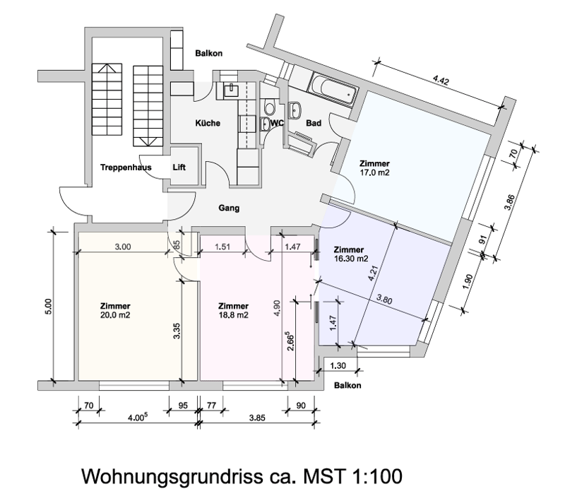 Gemütliches WG-Zimmer in Altbauwohnung (6)