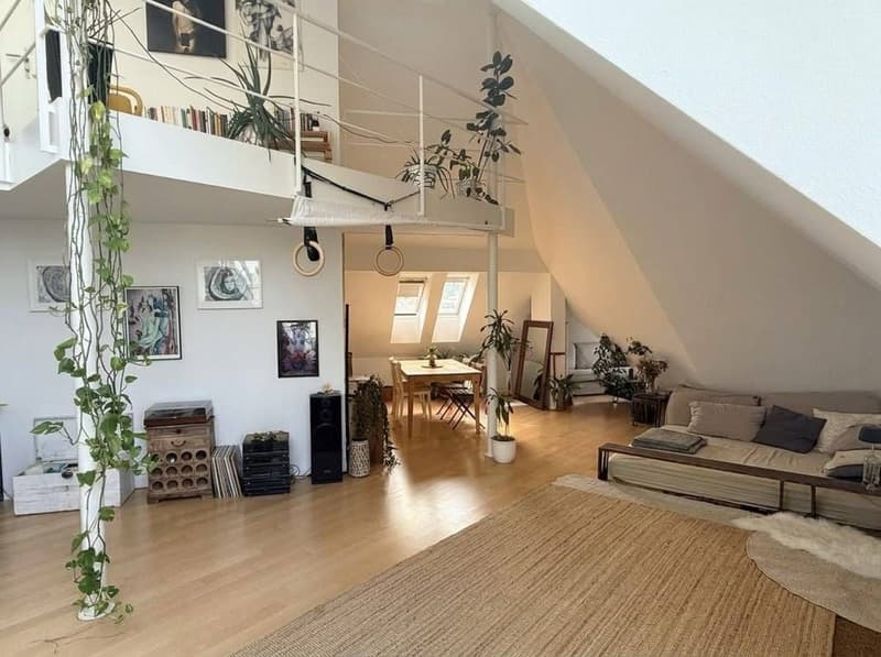 We're looking for a 3rd roommate to join our appartment in Baden. (1)