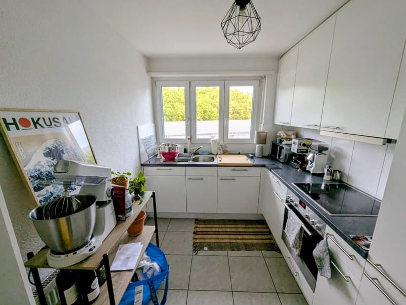 Helle 2.5-Zimmer-Wohnung mit Balkon  Wiedikon, Kreis 3 (3)