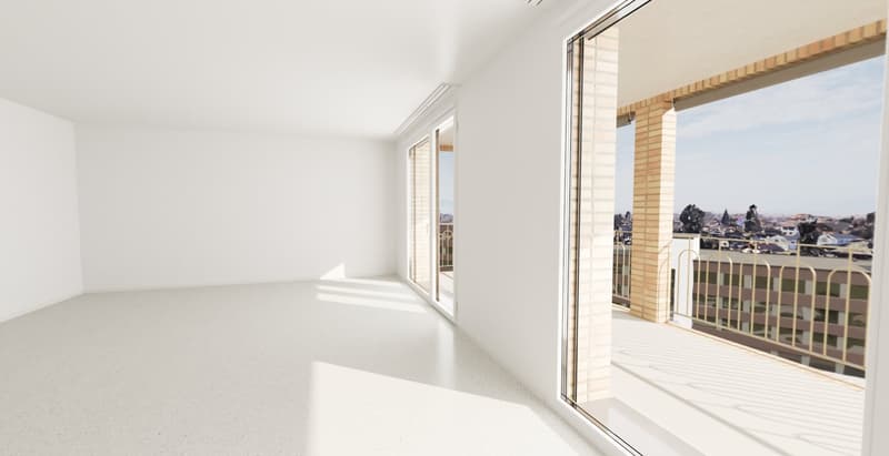 Appartement neuf de 2024 de 4.5 pièces avec balcon et vue panoramique à Crissier (4)