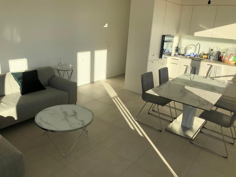 Moderne 2.5-Zimmer-Wohnung im 2. OG mit Balkon und eigenem Waschturm in der Überbauung Gerlis (2)