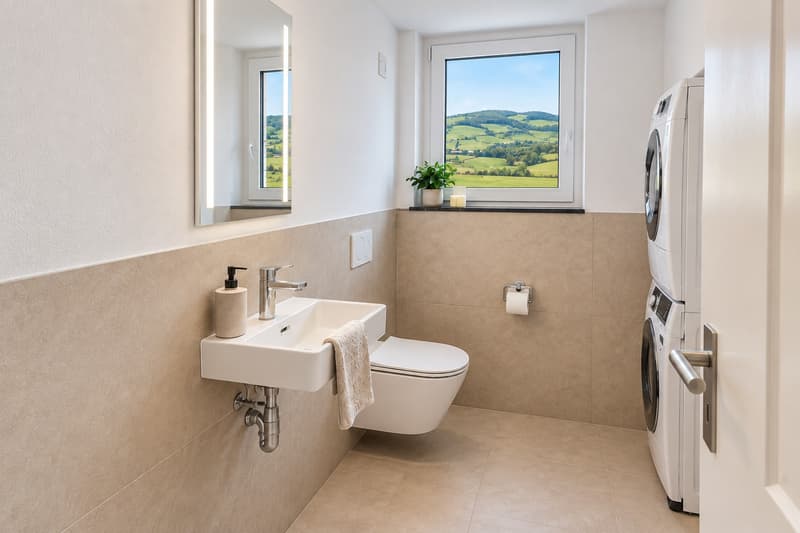 => Neu - Erstbezug neue grosse Wohnungen, sehr grosser Balkon 32m2 (7)