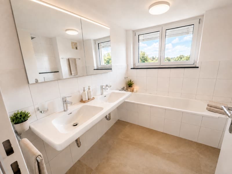 => Neu - Erstbezug neue grosse Wohnungen, sehr grosser Balkon 32m2 (5)