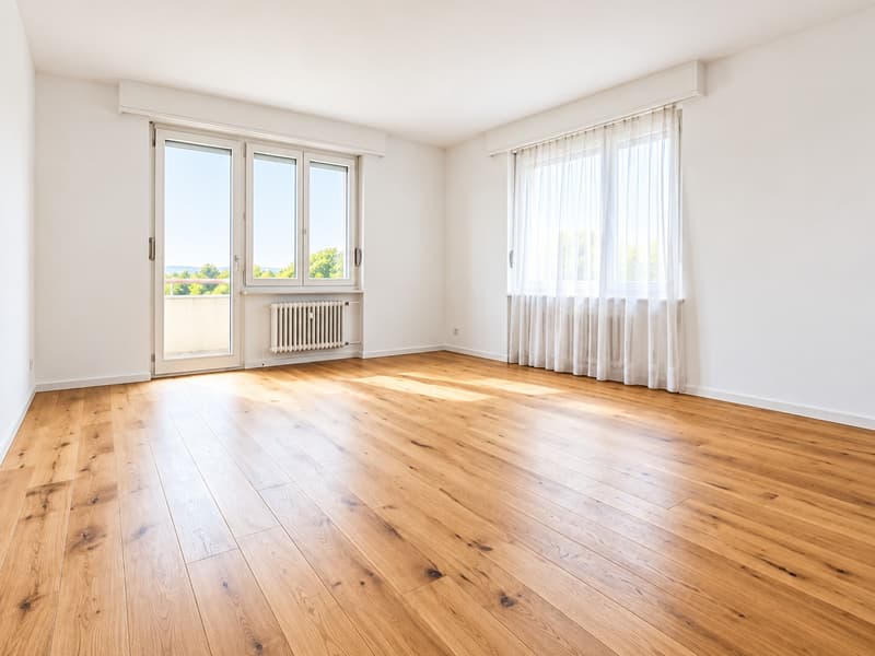 Schöne 4.5-Zimmer-Wohnung mit 2 Balkonen und Blick ins Grüne Fisibach AG (1)