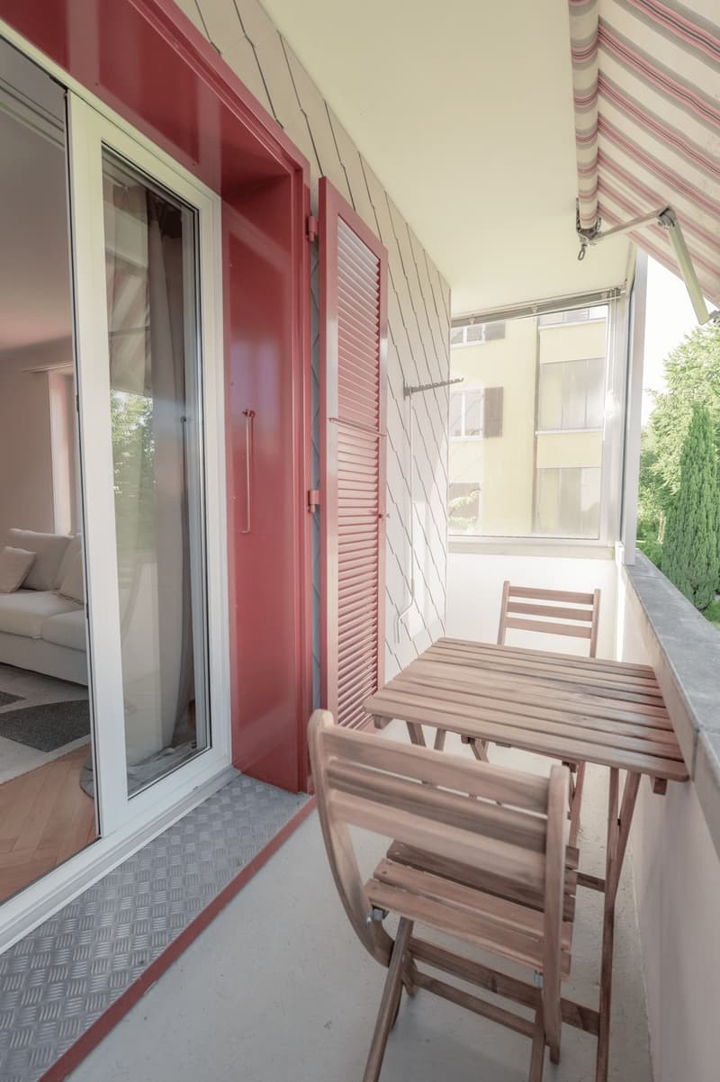 Möblierte 2.5-Zimmer-Wohnung mit Balkon in Liebefeld befristet Dez. 2026 bis Apr. 2027 (6)