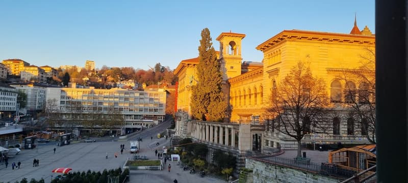 Bright 2.5-room attic apartment with terrace in the heart of Lausanne (4)