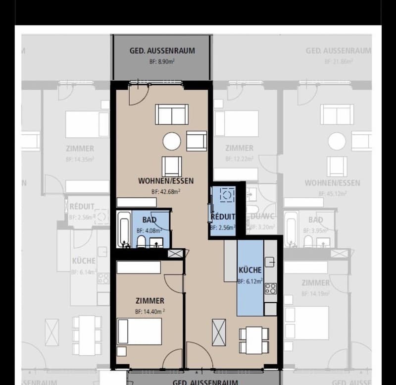 Wunderschöne 2.5-Zimmerwohnung (8)