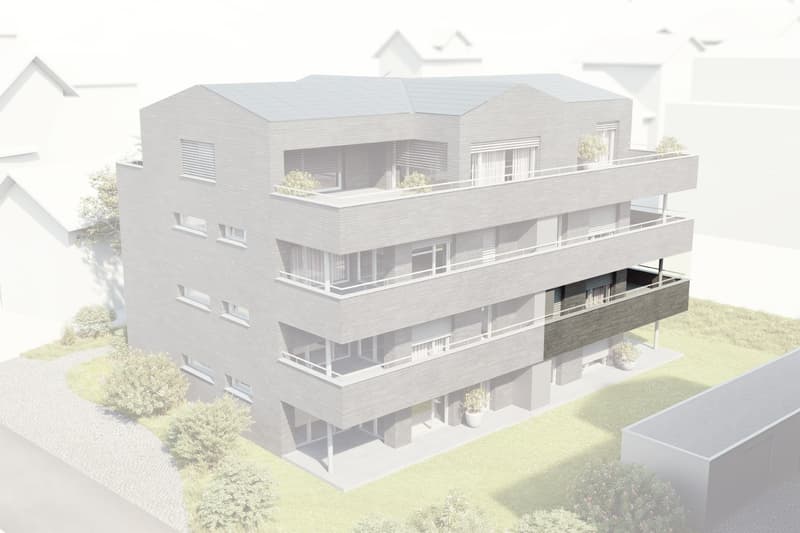 Nachmieter gesucht: helle 3½-Zimmer-Wohnung mit grossem Balkon in Sattel (2)