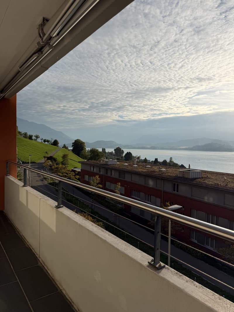 Sublet: Bright 2-room apartment with lake view in Zug (2)