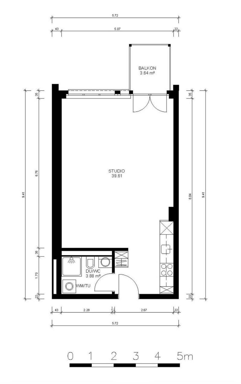 Helle 1-Zimmer-Studiowohnung mit Balkon in Bülach - ab 01.11.2026 (5)