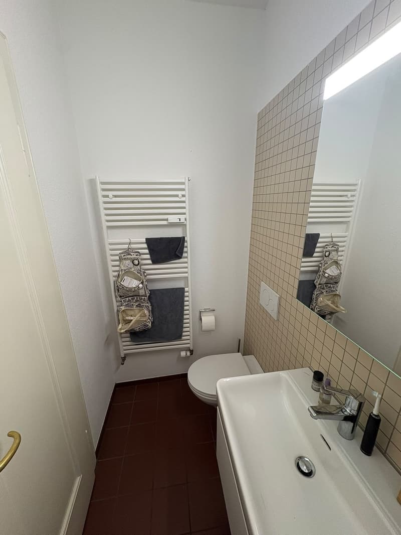 Room in renovated 2.5-room flat, 50 m from Lake Zurich (Enge) (4)