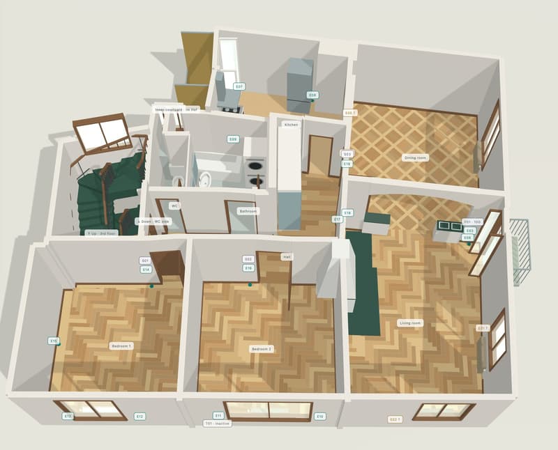 Self-made floorplan