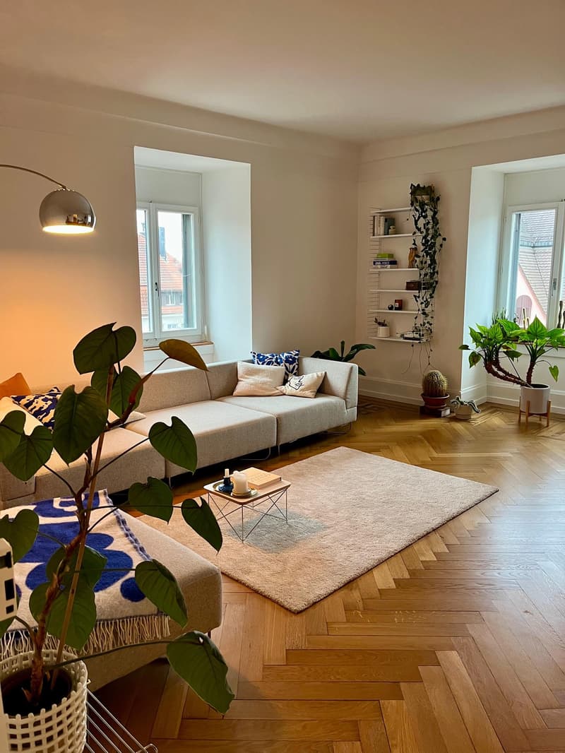 Mitbewohner/in gesucht Charmante Altbaudachwohnung in Zürich, Kreis 6 (2)