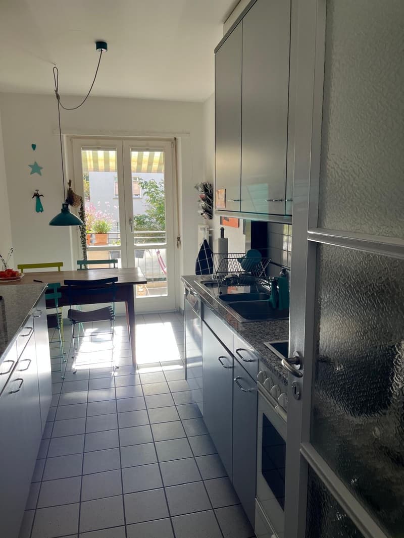 Helle 4- Zimmerwohnung, nahe Rosengarten (5)