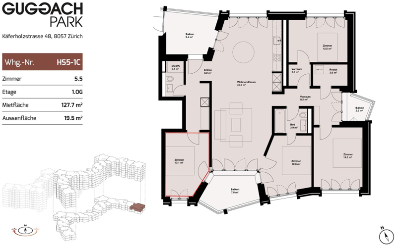 Zimmer in freundlicher 4er-WG, Ruhig und Zentrale Lage (7)