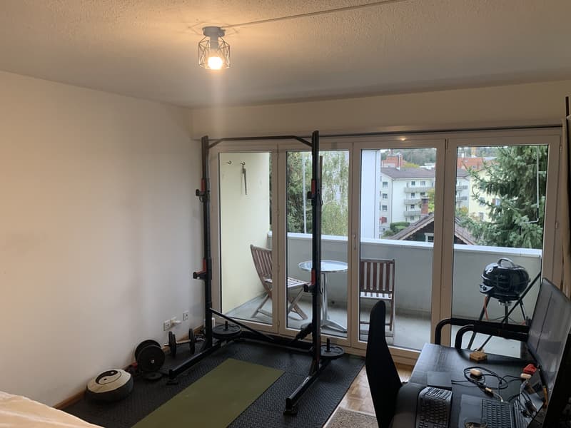 Befristet 2 Monate (Dez-Feb): Möblierte 1-Zi-Wohnung mit Balkon, Effretikon (3)