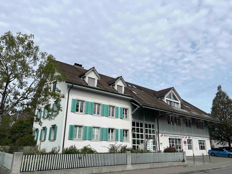 Welcome to this spacious, furnished and filled with light 5.5-room duplex apartment in the idyllic Watt village (8105), 15 minutes away from Zurich HB by train. If you are looking for a spacious flat that comfortably accommodates a family and is next to (2)