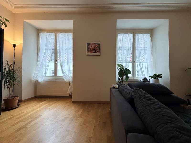 Charmante 2-Zimmer-Altbauwohnung in zentraler Vorstadtlage (1)