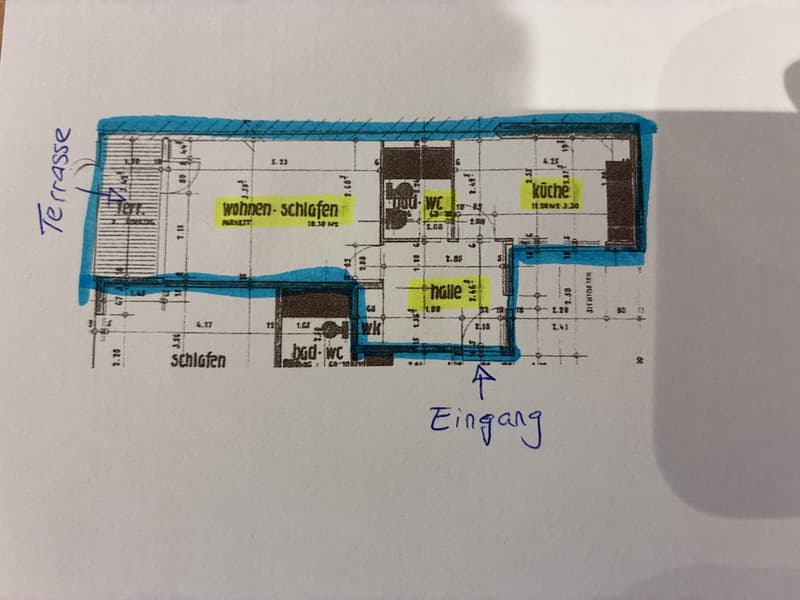 1.5-Zimmer Wohnung mit Balkon an zentraler Lage (2)