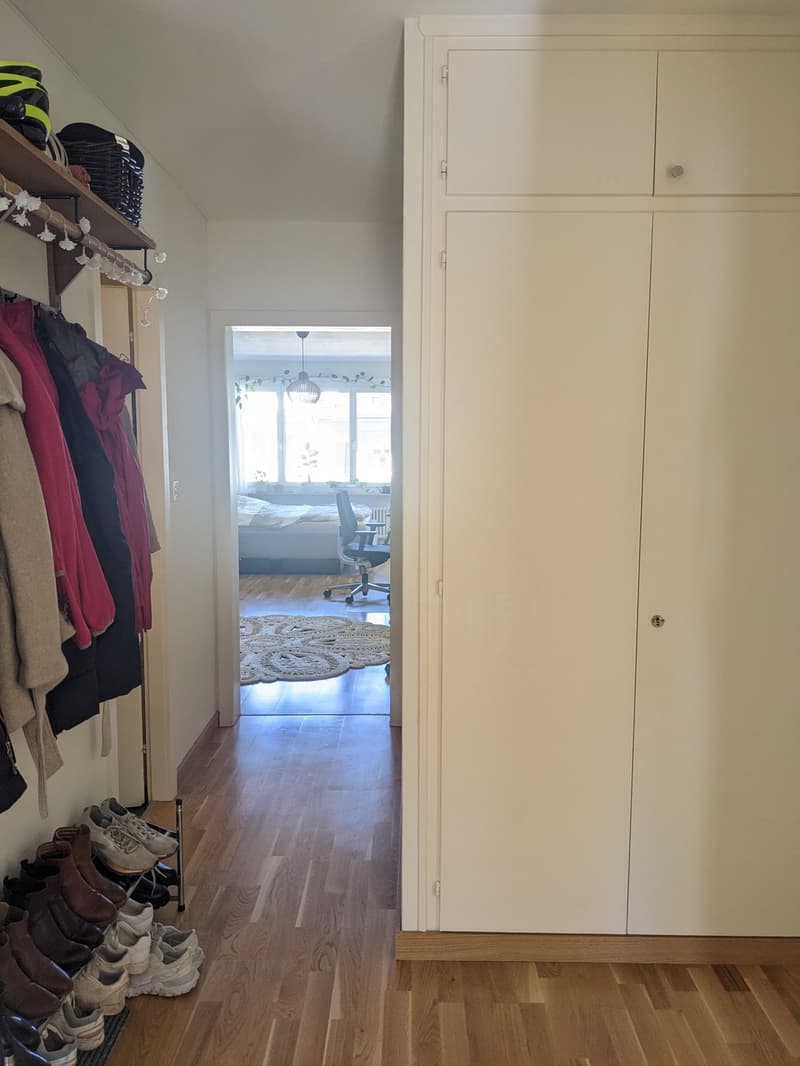 Grosses möbliertes Zimmer in 2er WG (24m2 im beliebten Gundeli nähe SBB) befristet für 6 Monate (5)