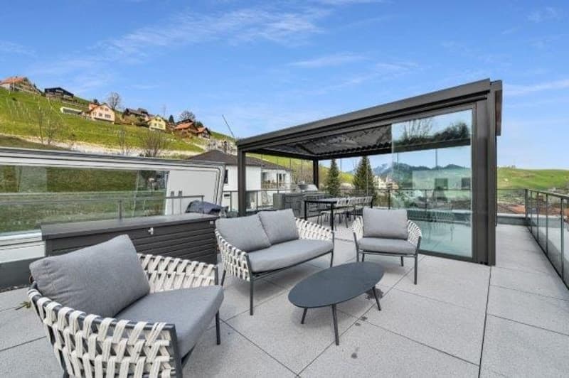 WG-Zimmer mit eigenem Bad in Attikawohnung mit Dachterrasse (3)