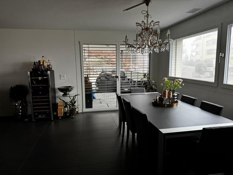 Modernes 1 Zimmer mit Balkon in Apartment in Wollerau (5)