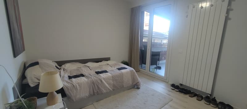 Bright & Fully Furnished Student Room with Private Balcony: 2 Min from USI Campus (2)