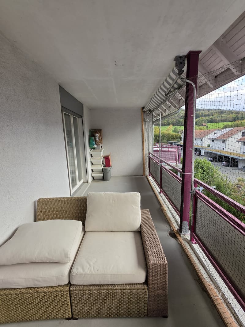 Grosszügige 3.5-Zimmer-Wohnung mit grossem Balkon Nachmieter/in gesucht, Möbel übernehmbar (9)